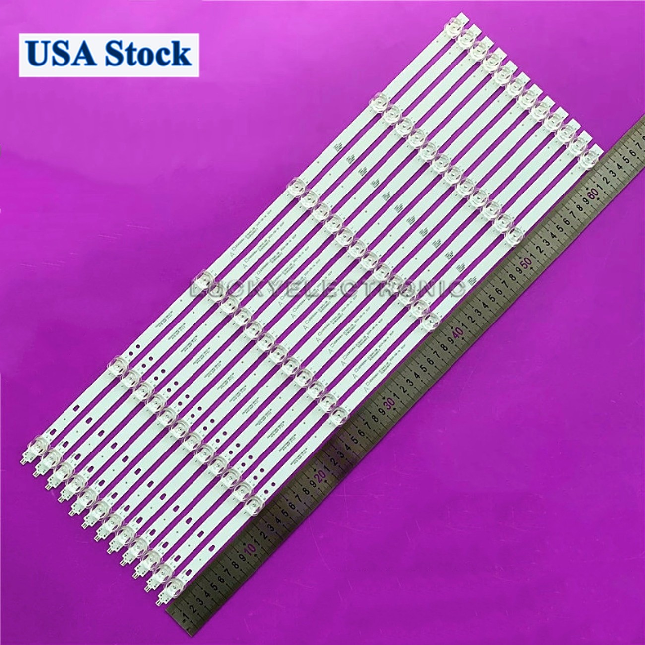 12Pcs LED Backlight Strips  For ONN 100012587 LED65D06A-ZC56AG-08 30365006013