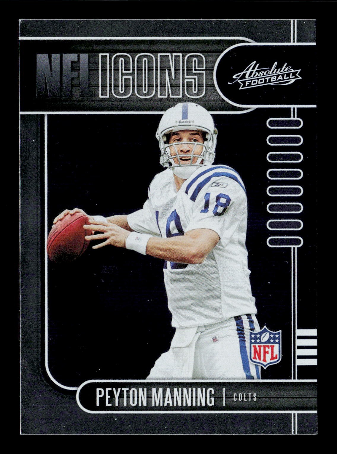 2019 Panini Absolute #7 Peyton Manning NFL Icons