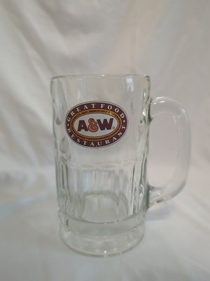 VTG A & W ROOT BEER HEAVY MUG GREAT FOOD RESTAURANT '' RARE ''