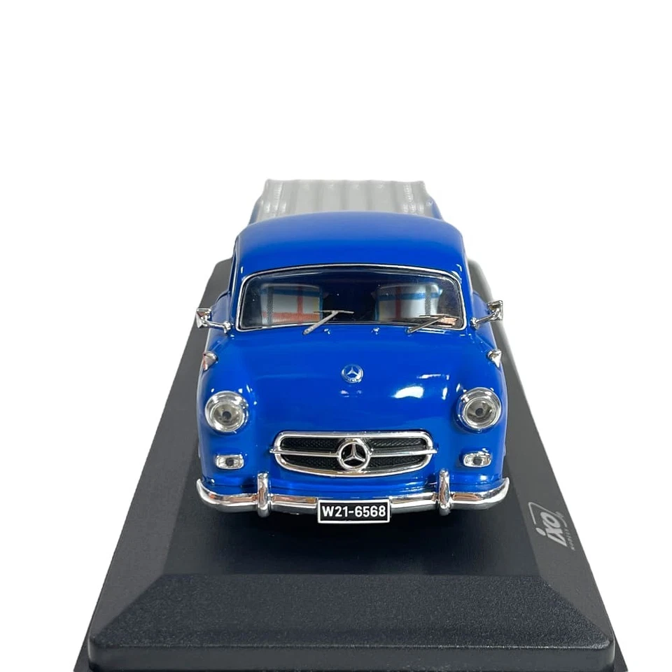 Modellino Camion Ixo 1/43 Mercedes-Benz Rennwagen-Schelltransporter 1955 - Immagine 2 di 4