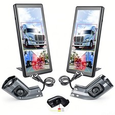 10.36 Monitor R L Side Electronic Rear View Mirror Camera For Side Blind Areas 10.36 Monitor R L Side Electronic Rear View Mirror Camera For Side Blind Areas