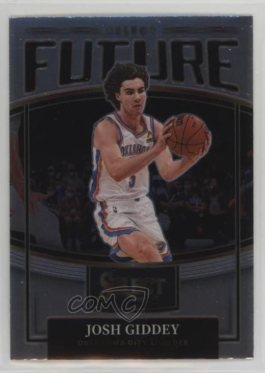 2021-22 Panini Select Select Future Josh Giddey #24 04g8