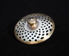 ODYSSEY Lampenkappe ca.62 mm,Flat Cap m.Gewindestab+Reducer,für Tiffany-Replikat