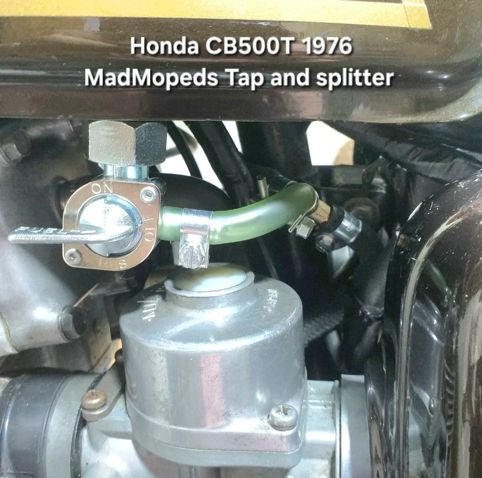 Honda CB400F CB550 F K T CB750F CB750K combustible grifo de gasolina 20 mm x 1,5 mm m20 Reino Unido Foto 4 de 4