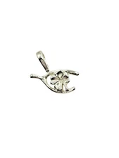 Clover Wishbone Charm