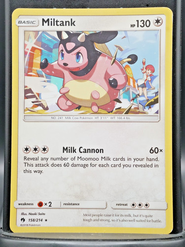 Miltank #158/214 (LP) SM - Lost Thunder SM8 Pokemon