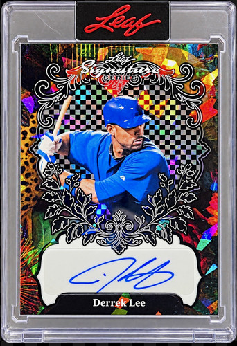 2026 Leaf Metal Signature Series Derrek Lee Auto 1/1 BA-DL1 Cubs One of One