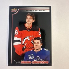 2020 Upper Deck Sibling Sensations Family Weekend Hockey Cards - Checklist Added 15