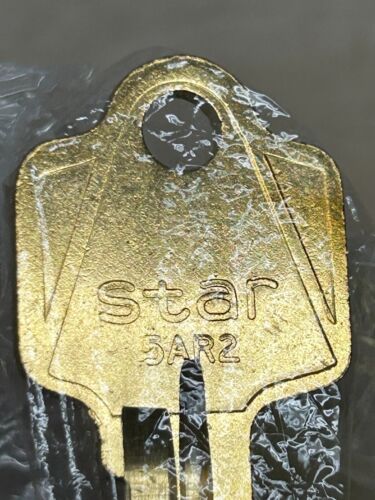 STAR Locksmith Supplies Brass Key Blanks 5AR2 Set Of 6 Made In USA Arrow Locks - Picture 2 of 6