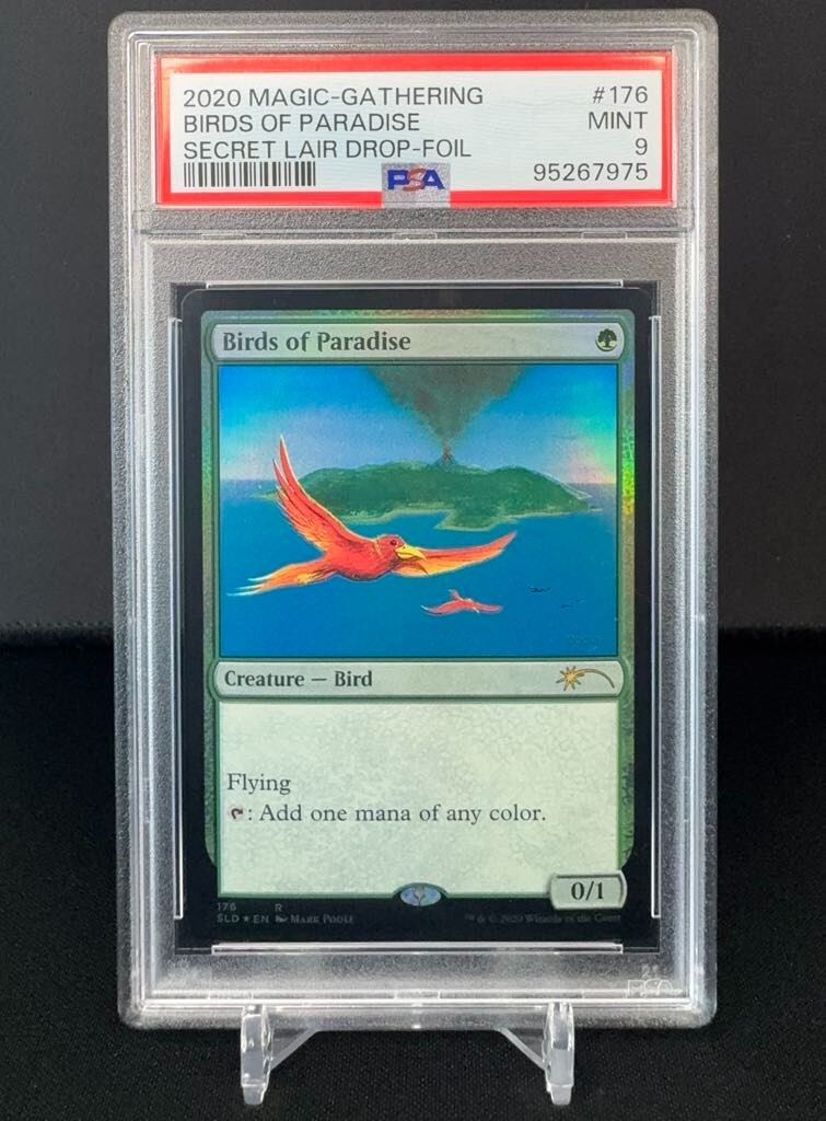 🌈 Birds of Paradise BOP - FOIL Secret Lair Promo - MTG #176