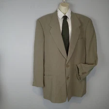 Giorgio Armani Le Collezioni mens wool silk blazer jacket 42L        z2 