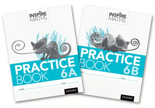 Inspire Maths Practice Book 6A & 6B Year 6 Mathematics Age 10-11,Pie Chart,Angle