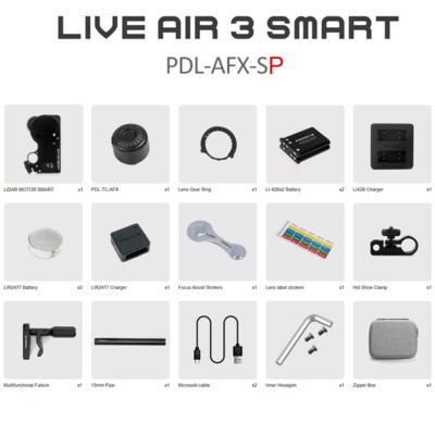 PDMOVIE LIVE Air 3 SMART,Wireless Follow Focus Lens Control System