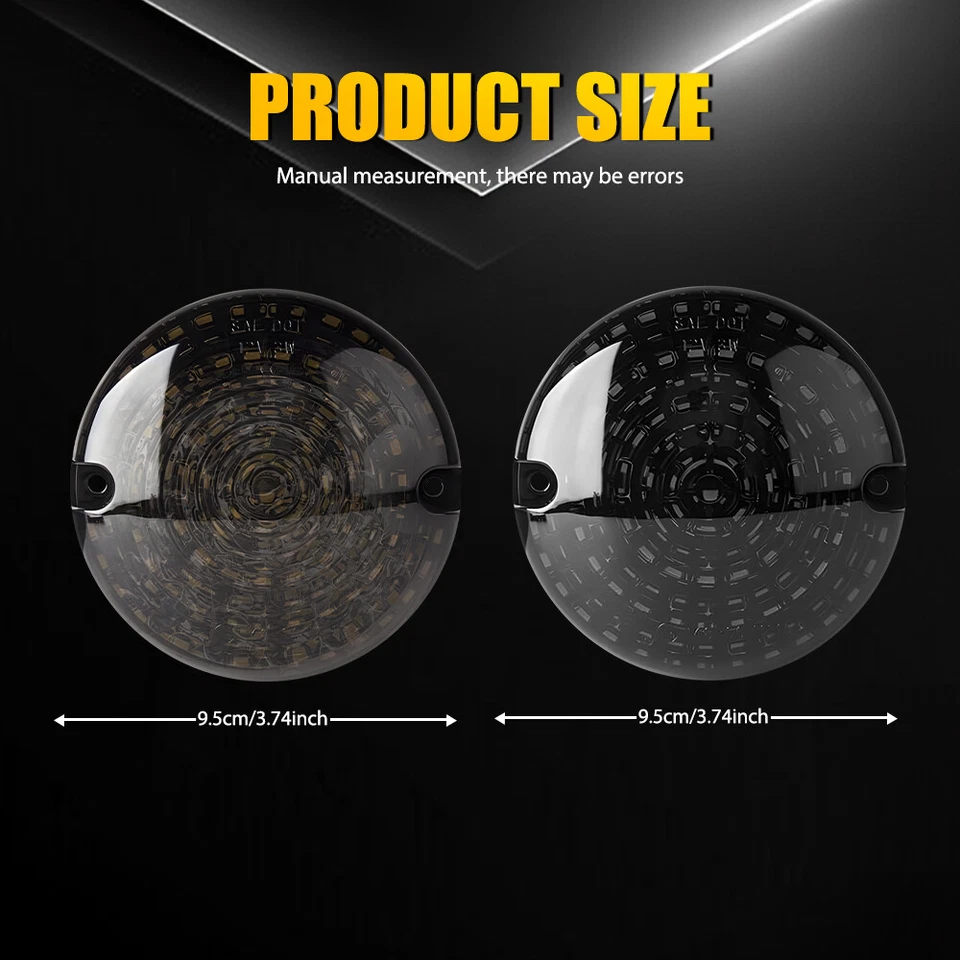 Smoke Rear Fog Lamp Reversing Light 95MM LED Upgrade Kit For Land Rover Defender - Image 3 of 4