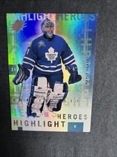 2000-01 UD Hockey Highlight Heroes HH14 Curtis Jospeh