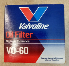 NEW VALVOLINE Oil Filter For ACURA Legend, NSX, Sterling 827 #VO-60