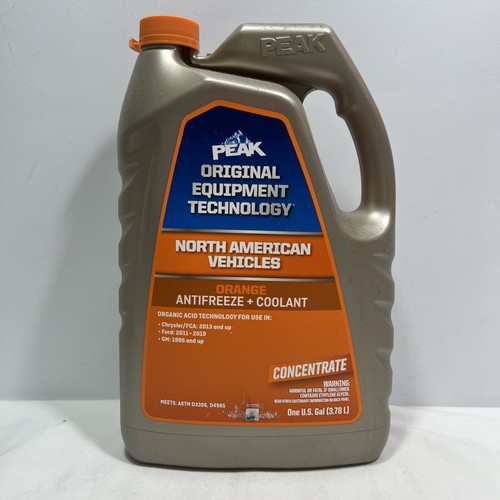 Peak Concentrated Orange Antifreeze + Coolant, Organic Acid Technology