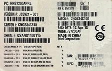 Intel HNS7200APRL Compute Module 2U Rack LGA 3647-1 320 W NEW BROWN BOX