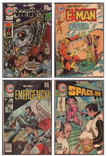 Doomsday +1|E-Man|Emergency|Space:1999 VF 8.0+ Charlton Comics John Byrne