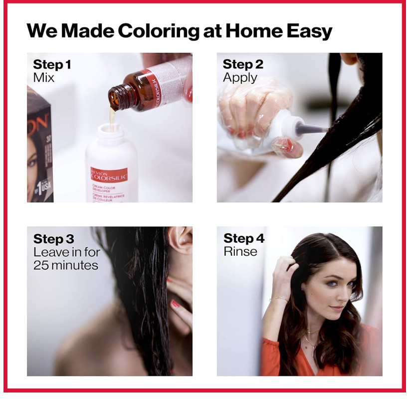 PACK OF 3 Revlon ColorSilk Beautiful Permanent Hair Color #71 GOLDEN BLONDE