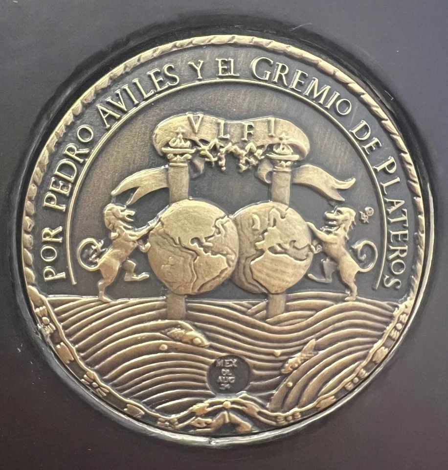 Amonedación de Luis Fernando I de Bustos, Gómez y Parra 2024 numerada (de 300) Foto 3 de 4