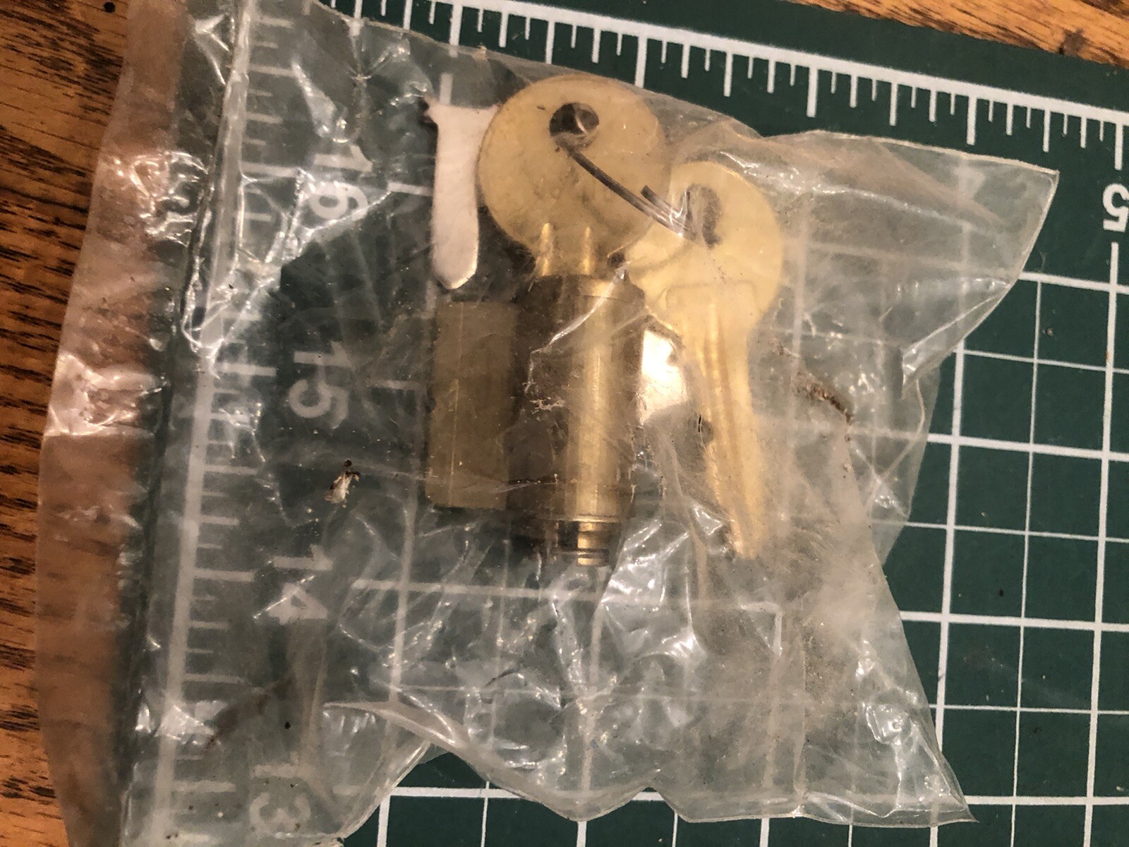 Yale Y1 Lever Cylinder Rekey Replacement With Two Keys Brass Lock