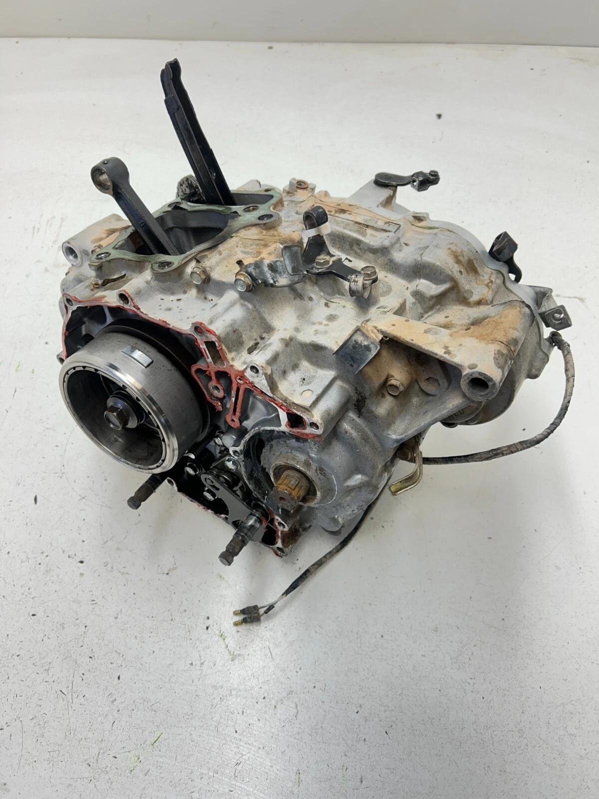 92 1992 Honda TRX250X Trx 250 x 2x4 OEM Engine Motor Bottom End Crankcase Cases