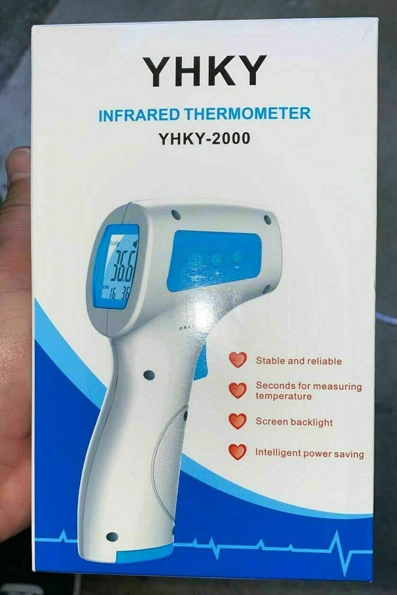 Non Contact Infrared Digital Thermometer YHKY 2000 Gun for Baby