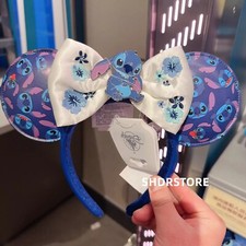 Authentic Disney 2024 Stitch Ear Headband Disneyland Exclusive Limited Release