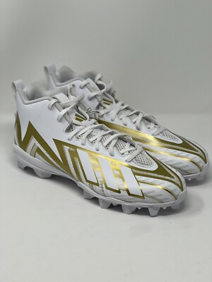 Adidas Freak Spark MD 23 White/Gold Football Cleats HP7711 Men's Size 11.5  | eBay