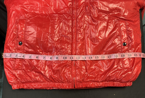 RARE Givenchy Front Logo Multi Zip Puffer Jacket BW004P101L - Red - Size 38 - Picture 4 of 16