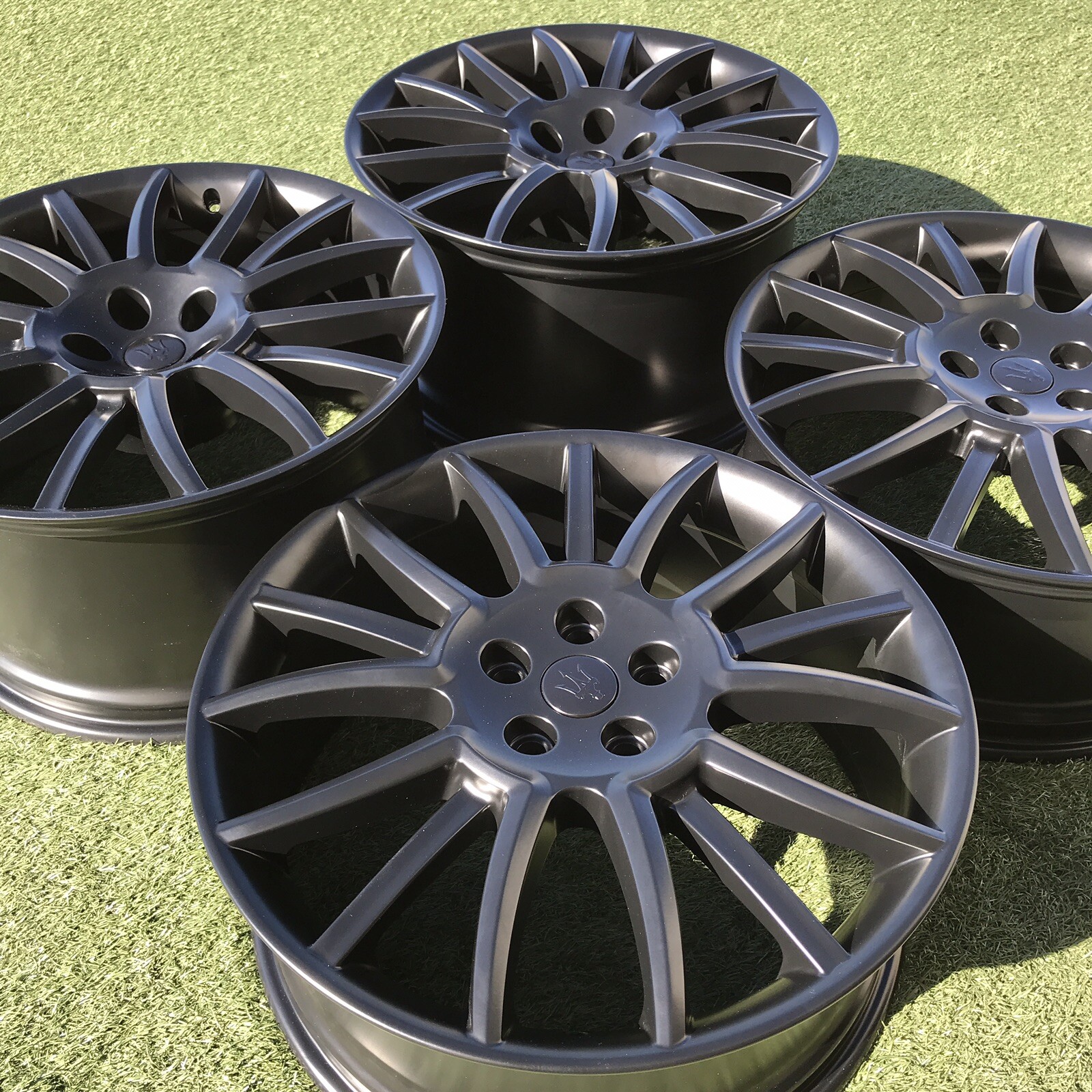 20 MASERATI GRANTURISMO QUATTROPORTE RIMS WHEELS OEM FACTORY STOCK SET OF 4