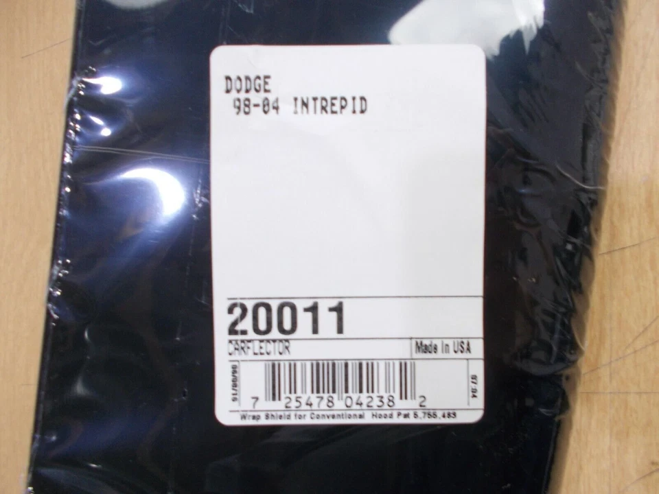 Bug Shield Hood Protector Smoke For; Dodge Intrepid 1998-2004 Foto 3 de 4