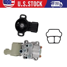 IDLE VALVE + Throttle Position Sensor TPS For 1993-1997 Toyota Corolla 1.6L 1.8L