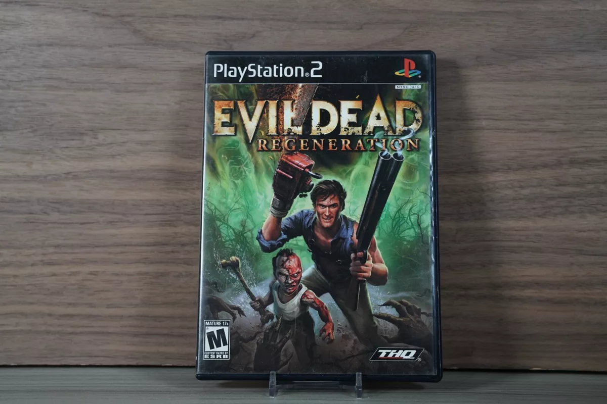 Evil Dead: Regeneration Sony PlayStation 2 game (PS2)