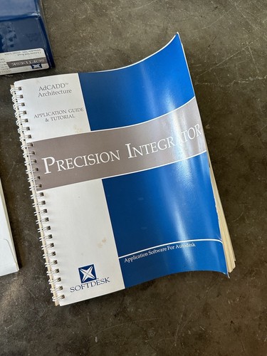 Vintage AdCADD Autodesk Softdesk Precision Integration DOS Windows Ver. 12.10 - Picture 3 of 6