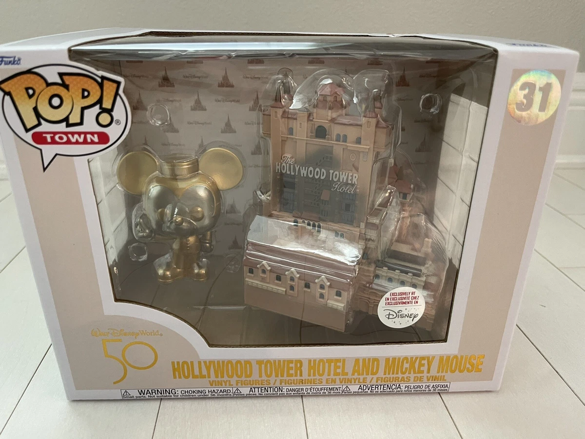 Funko POP! Town: WDW 50th-ToT With Mickey - Tower Of Terror - Disney World  50th Anniversary - Collectable Vinyl Figure - Gift Idea - Official