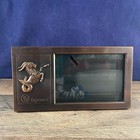 Capricorn Picture Frame Plastic Fits 4”x6” Photo bronze Colored — photo 1