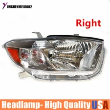 For 2008-2010 Toyota Highlander SUV Front Head Lamp Lights Passenger Side RH