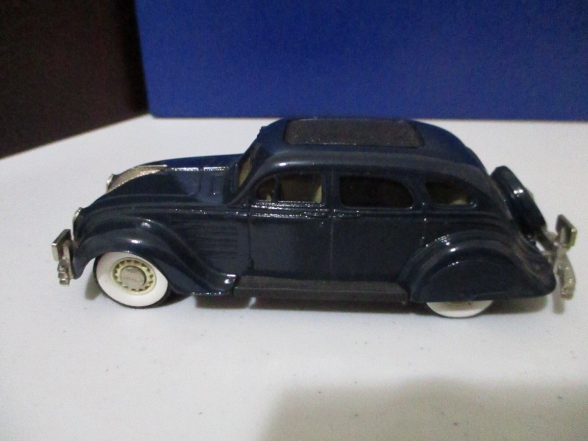 Brooklin #7, 1934 Chrysler Airflow, dark blue,, MB, 1:43 | eBay