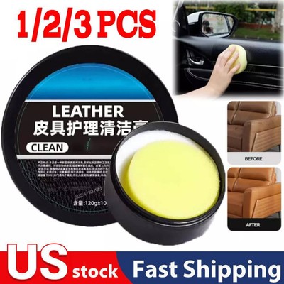 Leader Cleaning and Care Cream&Cleaning Paste for Leather Care, Automotive 1-3X
