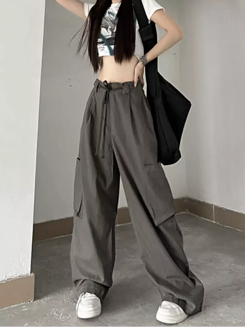 Tall Low Rise Elasticated Waist Parachute Pants | Womens tall dress pants,  Chav outfits, Tall pants