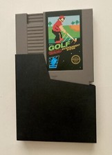 Golf 1985 Nintendo NES Black Box 5-Screw Game w/Sleeve Excellent Condition