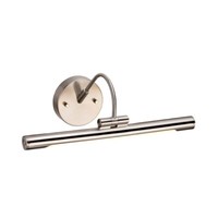 Bilderleuchte Wandlampe Led Spiegelleuchte Flurlampe Stahl Nickel B 38,8 Cm