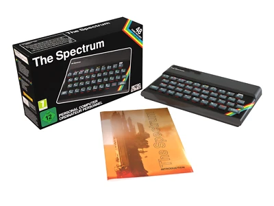 RETRO GAMES LTD. The Spectrum | NUEVO Y EMBALAJE ORIGINAL | Consola retro | 48 juegos integrados | Ordenador doméstico |