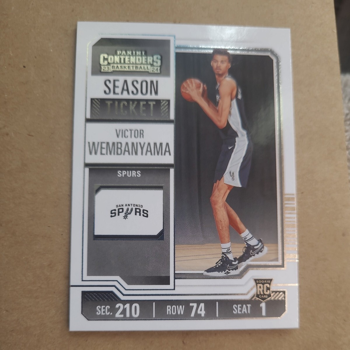 Victor Wembanyama Rookie | Panini Contenders 2023-24 | Season Ticket #11 - Collection