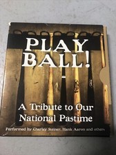 Play Ball! A Tribute to Our National Pastime -Audio Book Steiner Aaron on&nbsp; 6 CDs