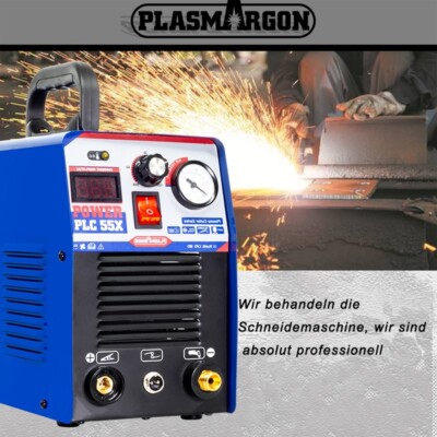 IGBT Plasmaschneiden CUT55 HF 55A Schneiden bis 14mm Plasma Cutter 230V