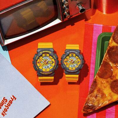 CASIO G-SHOCK GMA-S110Y-9AJF Yellow x Gray 90's Sport Color
