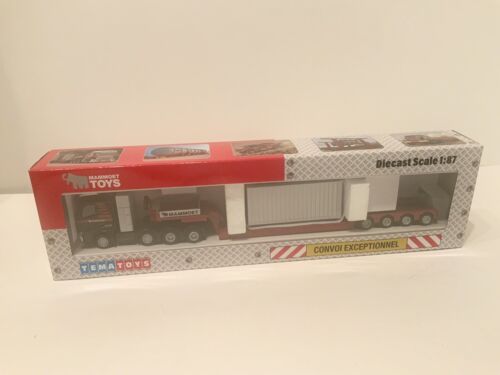 1/87 Mammoet Volvo FH4 GLOB XL 8X4 + Low Loader 4 Axle + 20 feet conteiner
